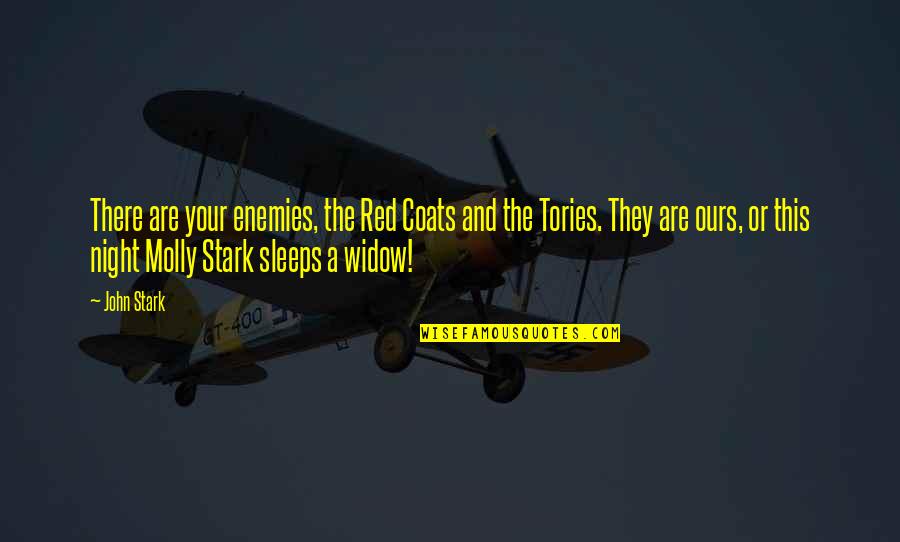 Widow Quotes By John Stark: There are your enemies, the Red Coats and