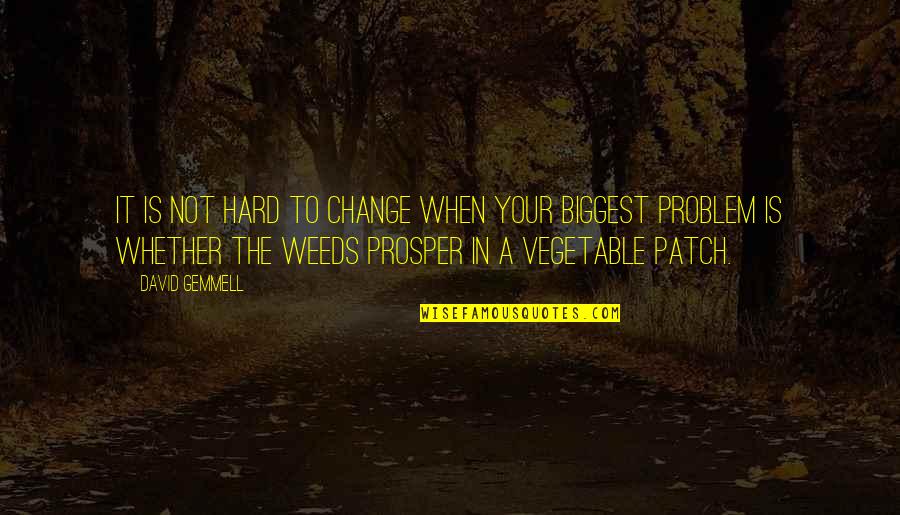Wieberg Redi Mix Quotes By David Gemmell: It is not hard to change when your Wieberg Redi Mix Quotes By David Gemmell: It is not hard to change when your
