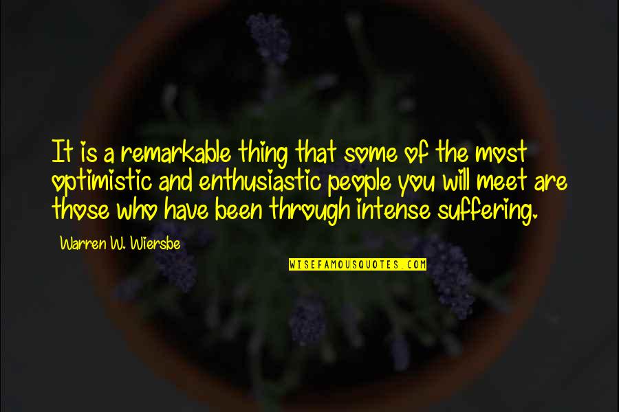 Wiersbe Quotes By Warren W. Wiersbe: It is a remarkable thing that some of Wiersbe Quotes By Warren W. Wiersbe: It is a remarkable thing that some of
