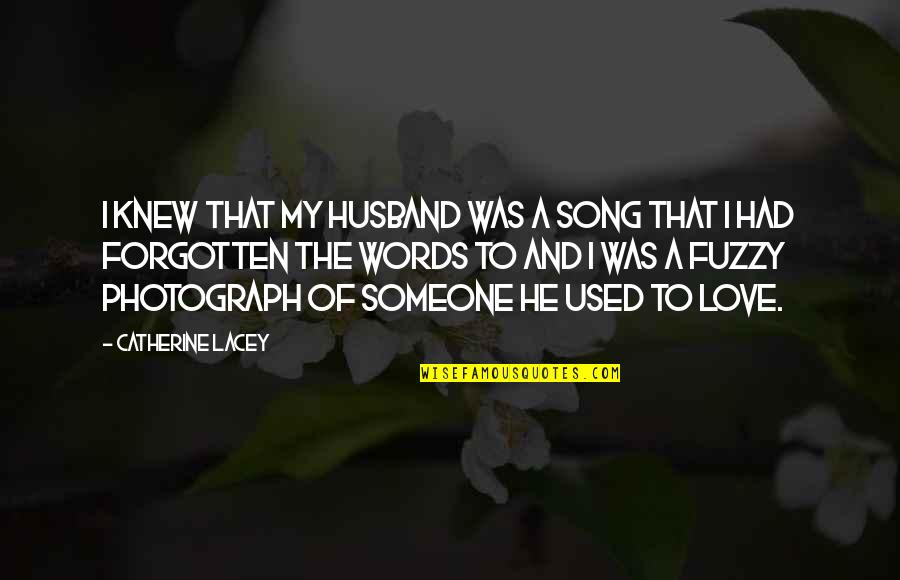 Wife But Not Married Quotes By Catherine Lacey: I knew that my husband was a song Wife But Not Married Quotes By Catherine Lacey: I knew that my husband was a song