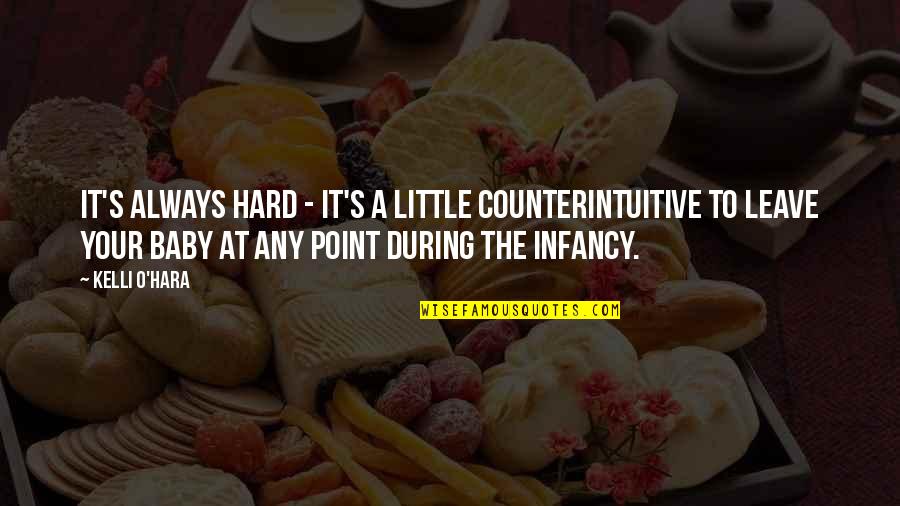 Wijngaarden Zwitserland Quotes By Kelli O'Hara: It's always hard - it's a little counterintuitive Wijngaarden Zwitserland Quotes By Kelli O'Hara: It's always hard - it's a little counterintuitive
