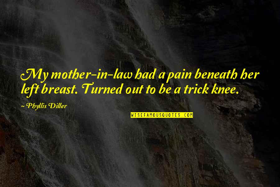 Wikipedia Voltaire Quotes By Phyllis Diller: My mother-in-law had a pain beneath her left Wikipedia Voltaire Quotes By Phyllis Diller: My mother-in-law had a pain beneath her left