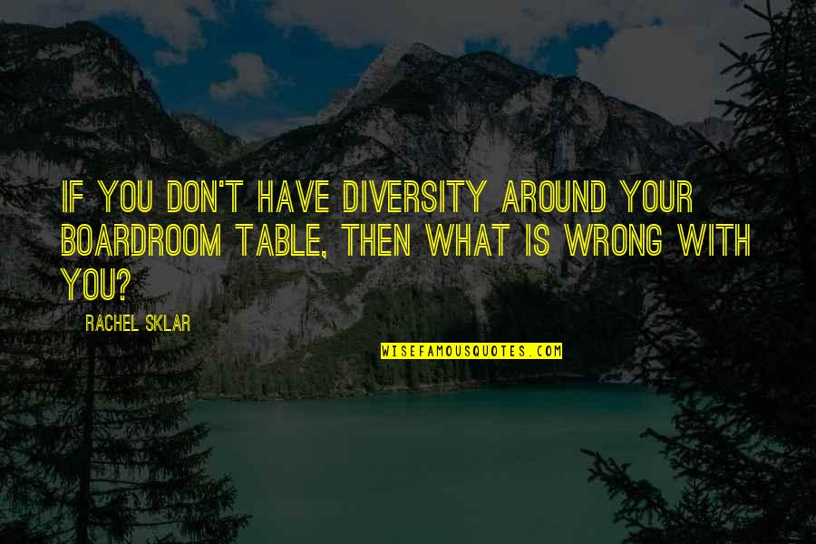 Wildfires In Australia Quotes By Rachel Sklar: If you DON'T have diversity around your boardroom