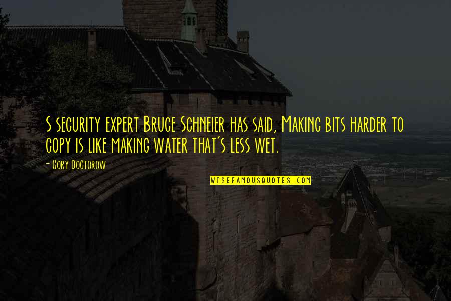 Will Hays Quotes By Cory Doctorow: S security expert Bruce Schneier has said, Making Will Hays Quotes By Cory Doctorow: S security expert Bruce Schneier has said, Making