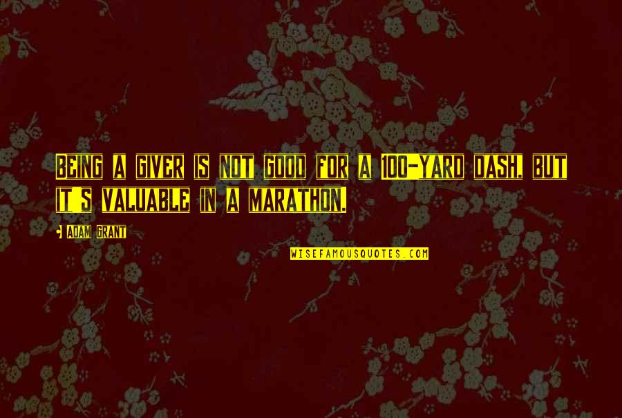 William Hobson Quotes By Adam Grant: Being a giver is not good for a