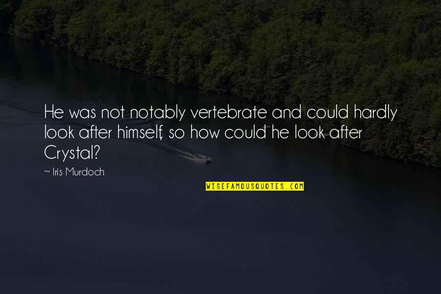 William Isyanov Quotes By Iris Murdoch: He was not notably vertebrate and could hardly