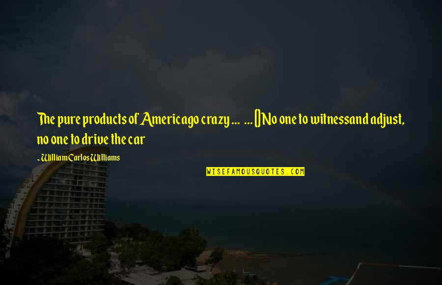 William Williams Quotes By William Carlos Williams: The pure products of Americago crazy ... ... William Williams Quotes By William Carlos Williams: The pure products of Americago crazy ... ...