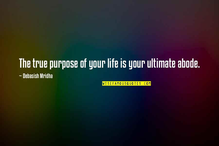 Willoughbys I Choose You Quotes By Debasish Mridha: The true purpose of your life is your Willoughbys I Choose You Quotes By Debasish Mridha: The true purpose of your life is your