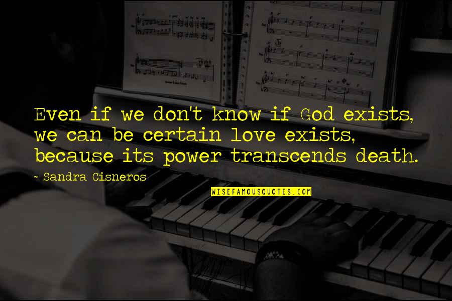 Windfelder Quotes By Sandra Cisneros: Even if we don't know if God exists, Windfelder Quotes By Sandra Cisneros: Even if we don't know if God exists,