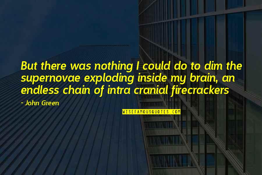 Windhoek Lager Quotes By John Green: But there was nothing I could do to