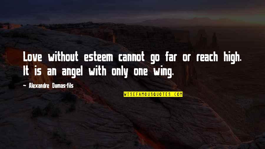 Wing'd Quotes By Alexandre Dumas-fils: Love without esteem cannot go far or reach