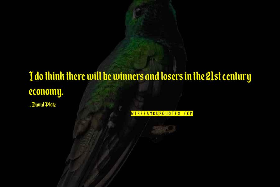 Winner And Loser Quotes By David Plotz: I do think there will be winners and