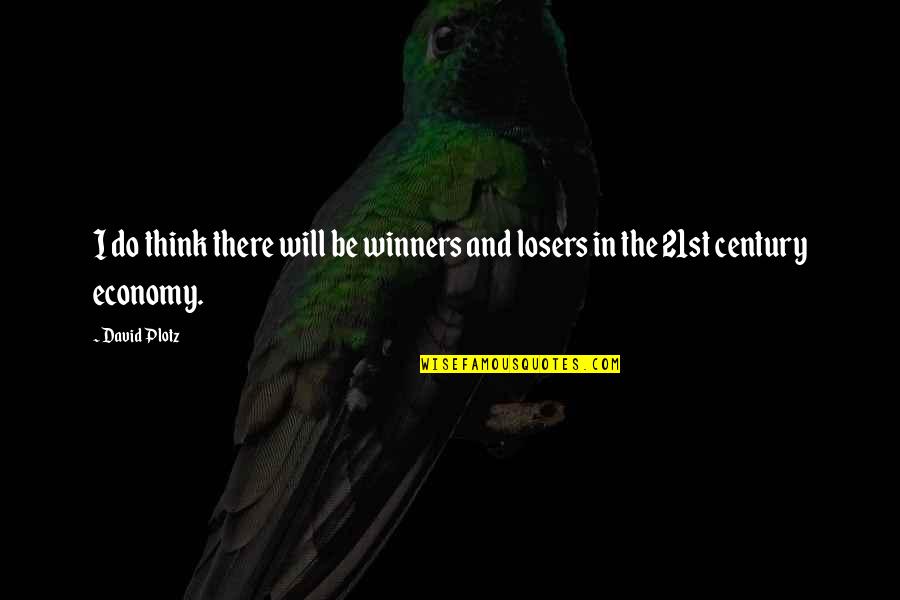 Winner Loser Quotes By David Plotz: I do think there will be winners and