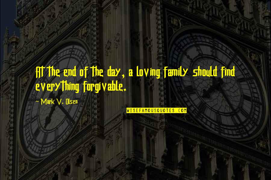 Winnie The Pooh Adventure Quotes By Mark V. Olsen: At the end of the day, a loving