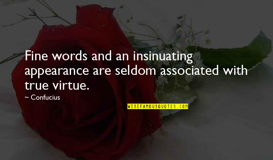 Winnings Boxing Quotes By Confucius: Fine words and an insinuating appearance are seldom