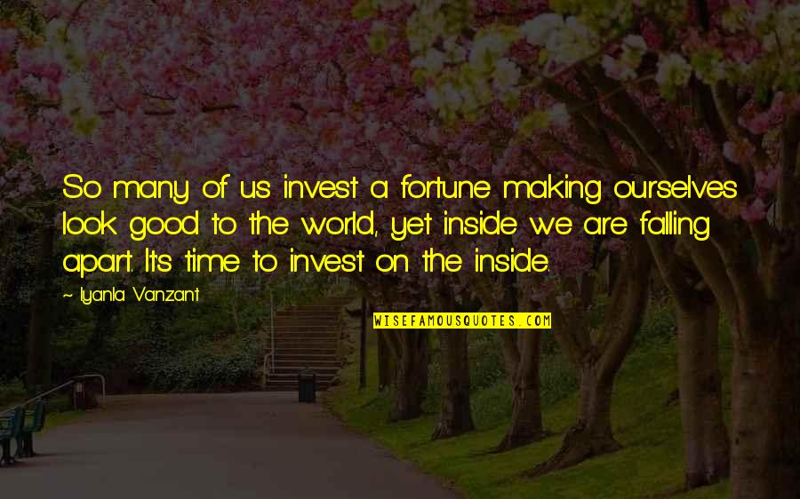 Winston Hubert Mcintosh Quotes By Iyanla Vanzant: So many of us invest a fortune making Winston Hubert Mcintosh Quotes By Iyanla Vanzant: So many of us invest a fortune making