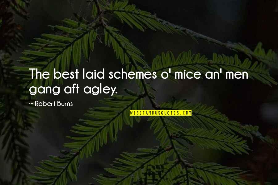Winter Spring Quote Quotes By Robert Burns: The best laid schemes o' mice an' men Winter Spring Quote Quotes By Robert Burns: The best laid schemes o' mice an' men