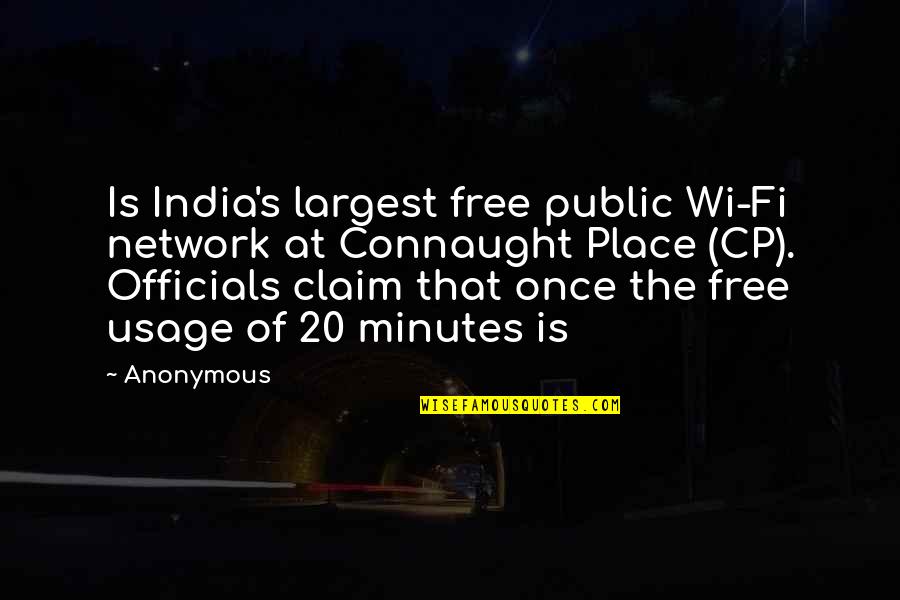 Winterly Summerly Quotes By Anonymous: Is India's largest free public Wi-Fi network at