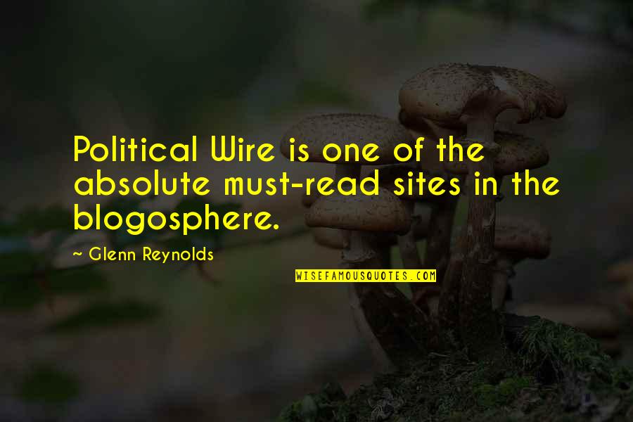 Wire Quotes By Glenn Reynolds: Political Wire is one of the absolute must-read