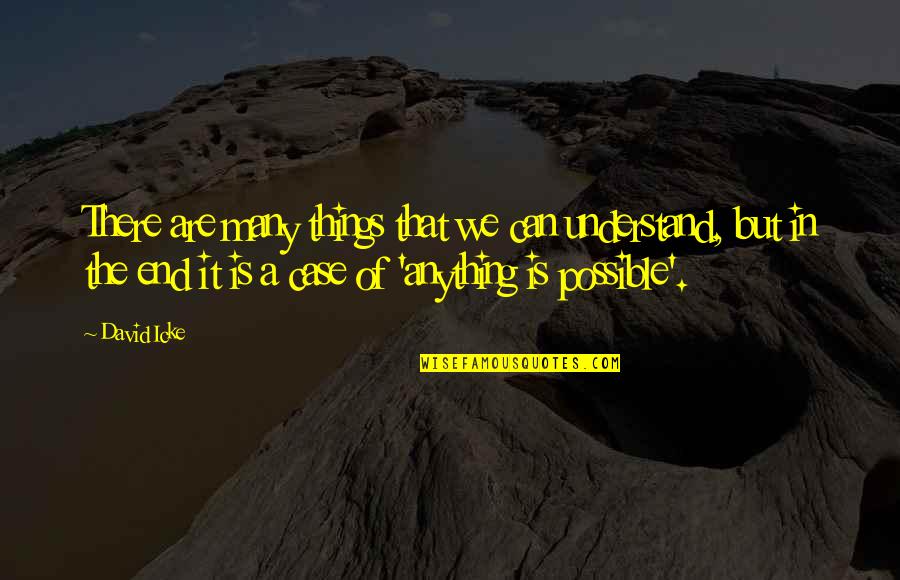 Wirklich Quotes By David Icke: There are many things that we can understand, Wirklich Quotes By David Icke: There are many things that we can understand,