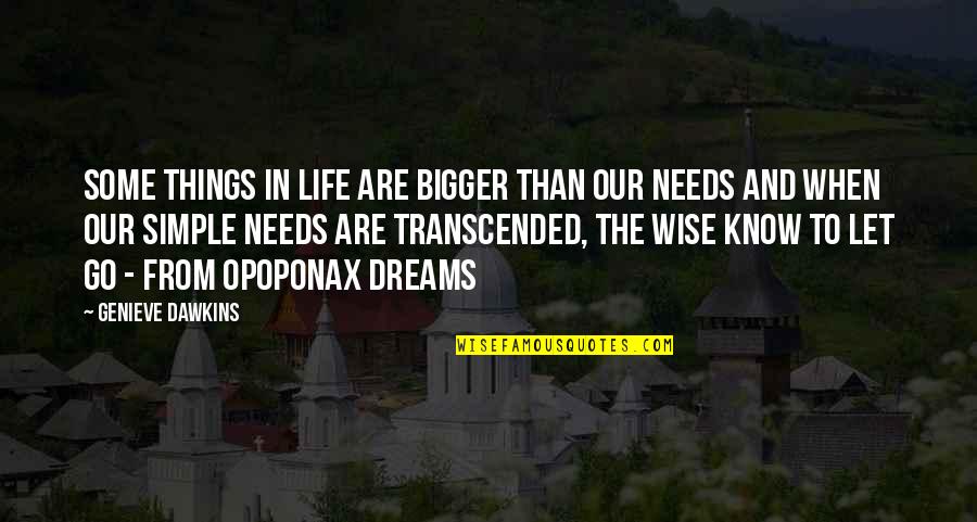 Wise Simple Quotes By Genieve Dawkins: Some things in life are bigger than our Wise Simple Quotes By Genieve Dawkins: Some things in life are bigger than our