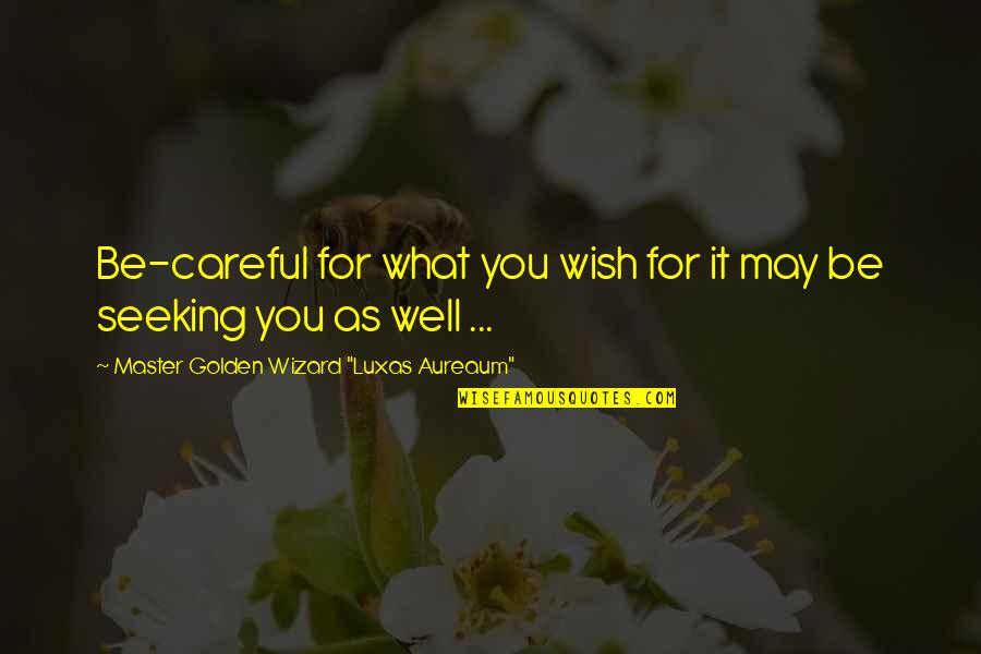 Wish You Well Quotes By Master Golden Wizard 