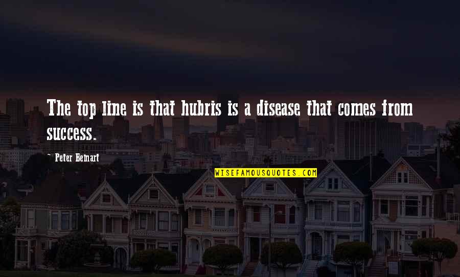 Wishes To The Newlywed Quotes By Peter Beinart: The top line is that hubris is a