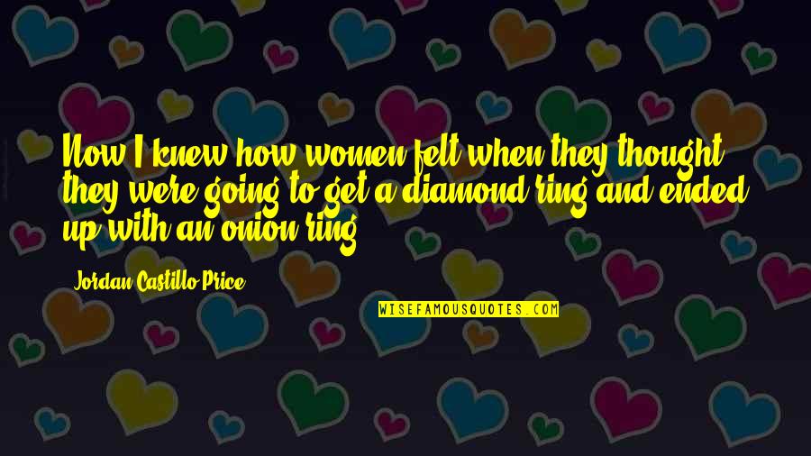 With'ring Quotes By Jordan Castillo Price: Now I knew how women felt when they