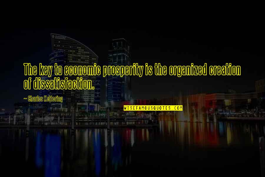 Witthauer Investments Quotes By Charles Kettering: The key to economic prosperity is the organized Witthauer Investments Quotes By Charles Kettering: The key to economic prosperity is the organized