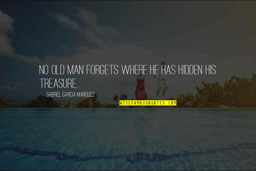 Wohlert Pendant Quotes By Gabriel Garcia Marquez: No old man forgets where he has hidden Wohlert Pendant Quotes By Gabriel Garcia Marquez: No old man forgets where he has hidden