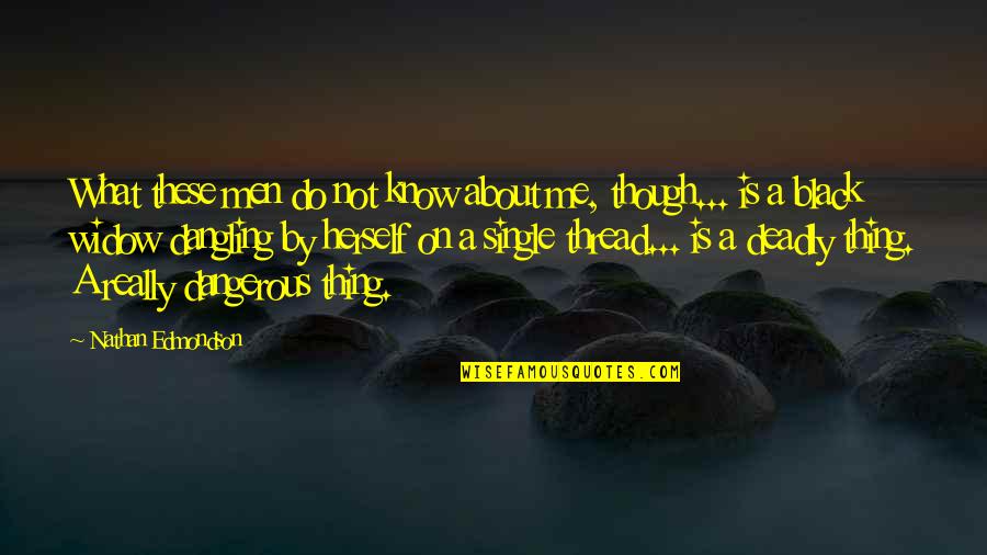 Wonderful Days Quotes By Nathan Edmondson: What these men do not know about me,