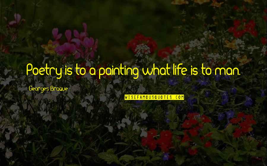 Woodmansee Propane Quotes By Georges Braque: Poetry is to a painting what life is Woodmansee Propane Quotes By Georges Braque: Poetry is to a painting what life is