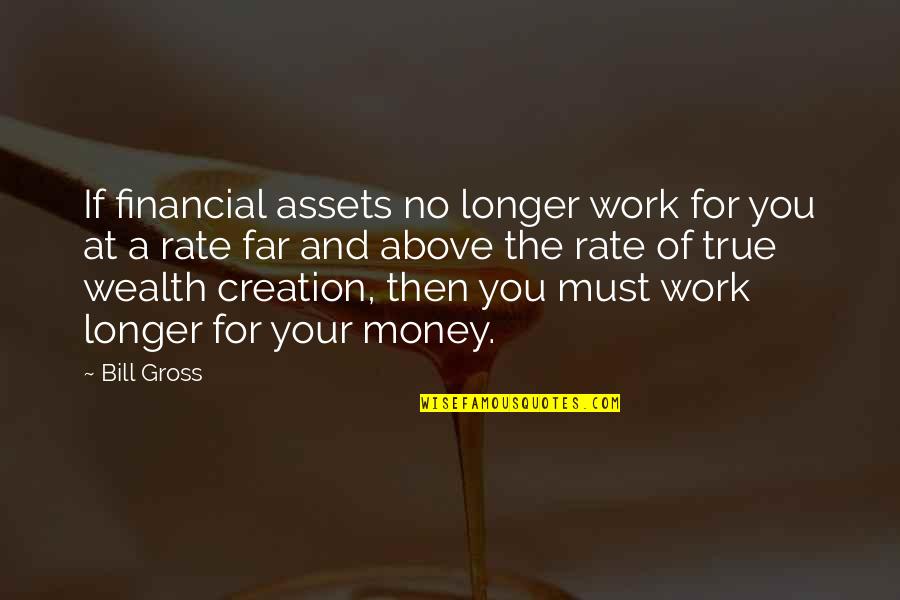 Work For Your Money Quotes By Bill Gross: If financial assets no longer work for you Work For Your Money Quotes By Bill Gross: If financial assets no longer work for you