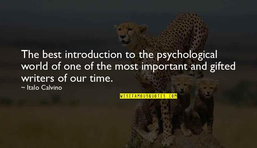 World's Most Important Quotes By Italo Calvino: The best introduction to the psychological world of