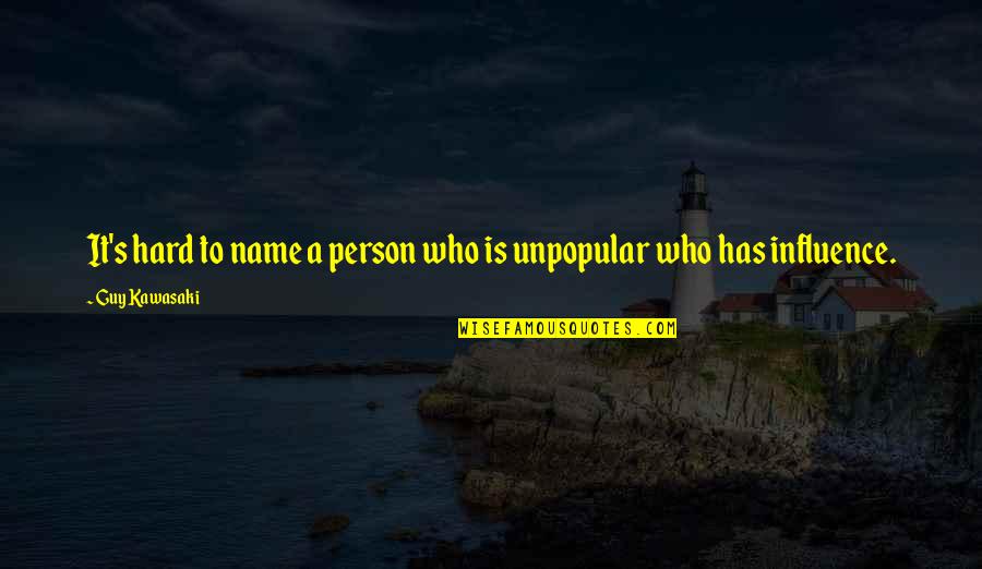 Worships Synonym Quotes By Guy Kawasaki: It's hard to name a person who is