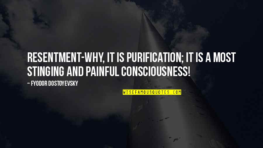 Writing In The Sand Quotes By Fyodor Dostoyevsky: Resentment-why, it is purification; it is a most Writing In The Sand Quotes By Fyodor Dostoyevsky: Resentment-why, it is purification; it is a most