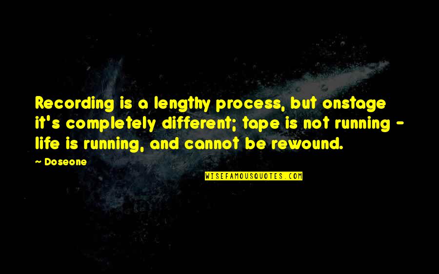 Wukuf 2020 Quotes By Doseone: Recording is a lengthy process, but onstage it's Wukuf 2020 Quotes By Doseone: Recording is a lengthy process, but onstage it's