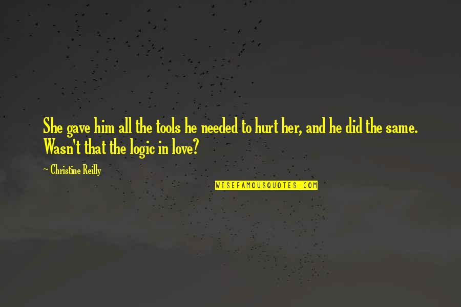 Wuthering Heights Chapter 28 Quotes By Christine Reilly: She gave him all the tools he needed Wuthering Heights Chapter 28 Quotes By Christine Reilly: She gave him all the tools he needed