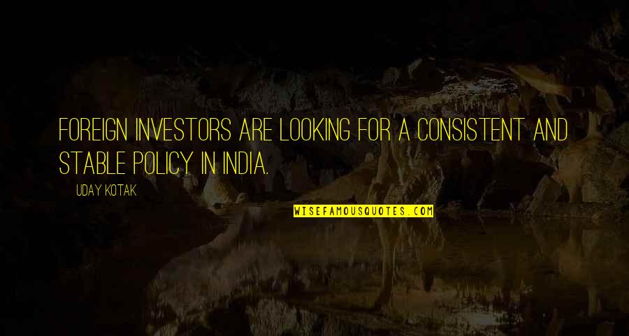 Xiaohongshu Quotes By Uday Kotak: Foreign investors are looking for a consistent and