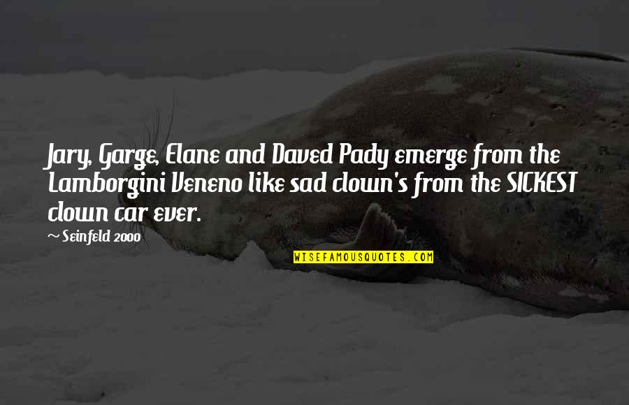 Xicotencatl I Quotes By Seinfeld 2000: Jary, Garge, Elane and Daved Pady emerge from