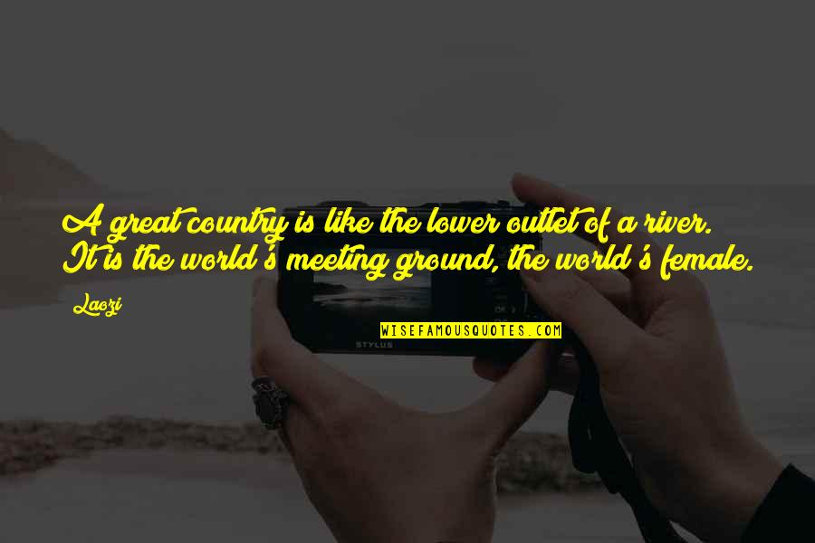 Xkcd Standards Quotes By Laozi: A great country is like the lower outlet
