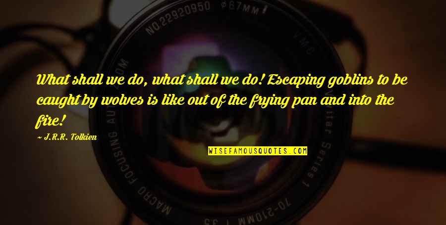 Xmtrading Quotes By J.R.R. Tolkien: What shall we do, what shall we do!