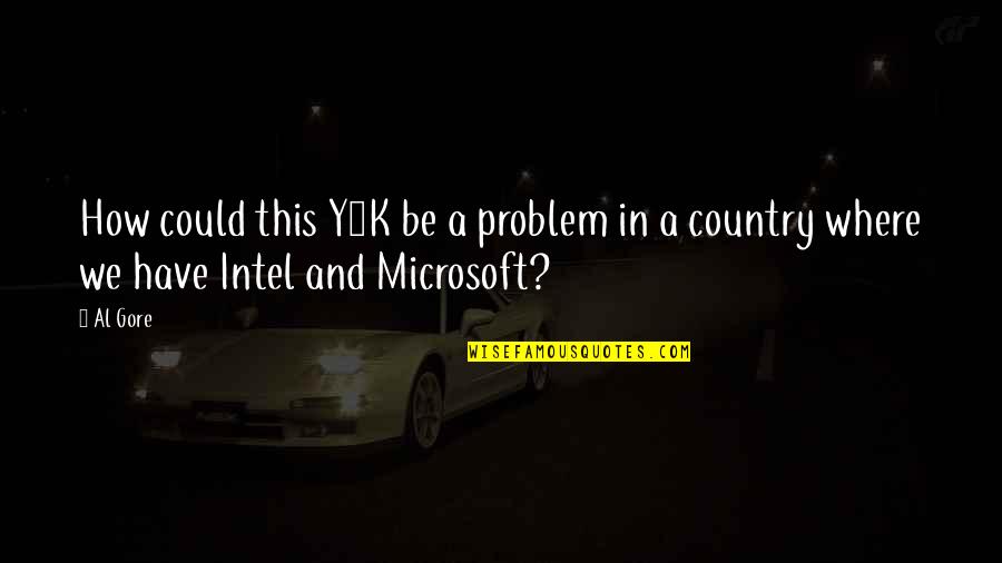 Y2k Quotes By Al Gore: How could this Y2K be a problem in