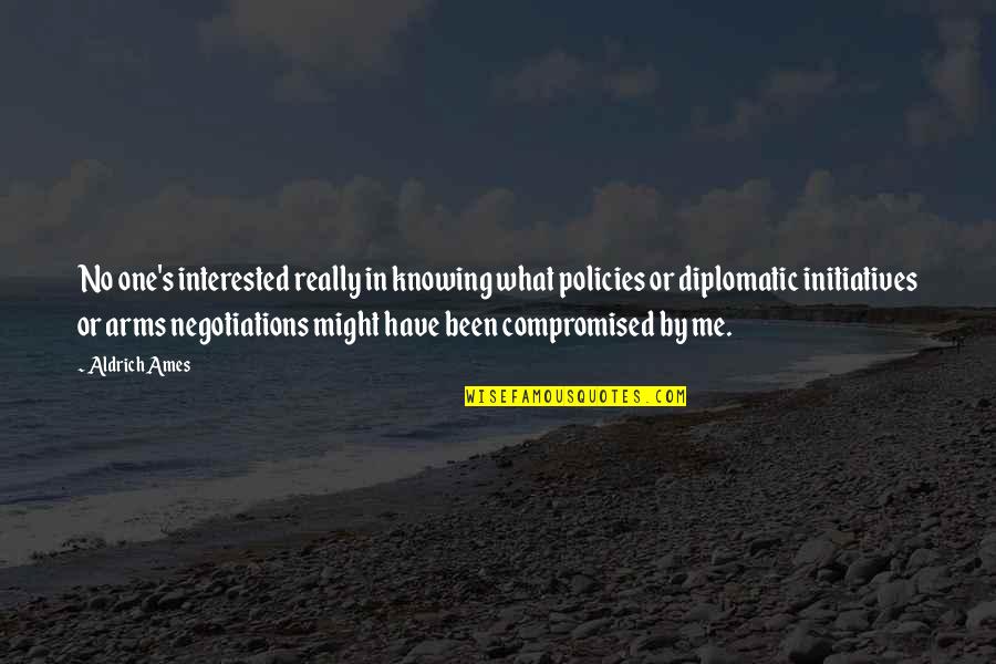 Yacht Insurance Quote Quotes By Aldrich Ames: No one's interested really in knowing what policies Yacht Insurance Quote Quotes By Aldrich Ames: No one's interested really in knowing what policies