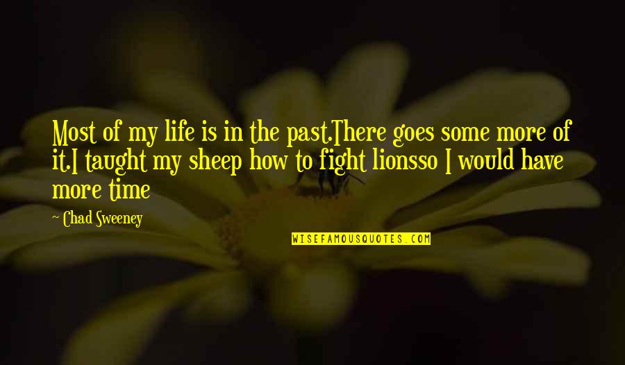 Yacktman Asset Quotes By Chad Sweeney: Most of my life is in the past.There Yacktman Asset Quotes By Chad Sweeney: Most of my life is in the past.There