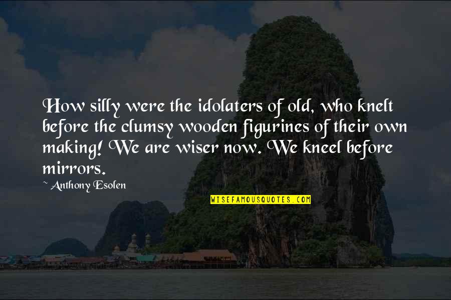 Yangyang Chinese Quotes By Anthony Esolen: How silly were the idolaters of old, who