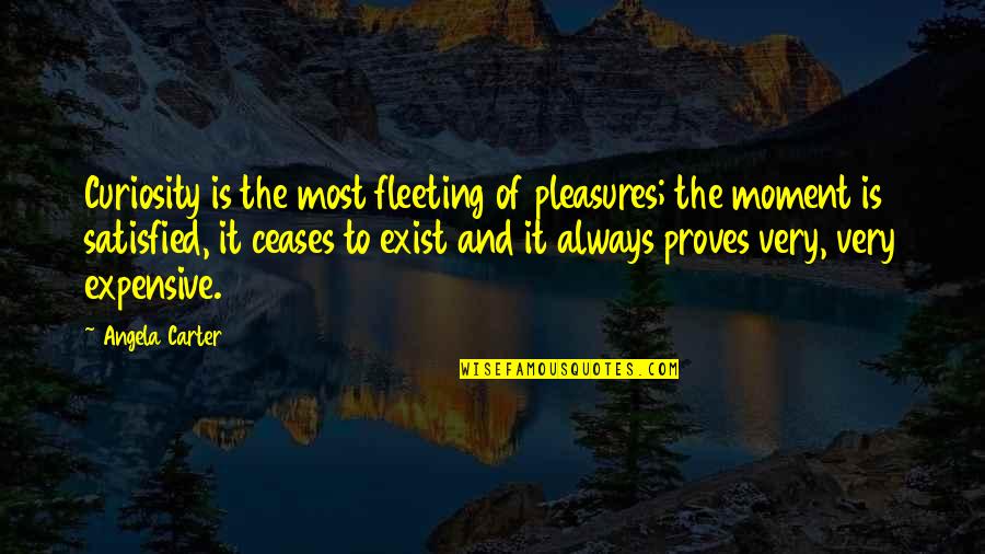 Yayoi Kusama Art Quotes By Angela Carter: Curiosity is the most fleeting of pleasures; the Yayoi Kusama Art Quotes By Angela Carter: Curiosity is the most fleeting of pleasures; the