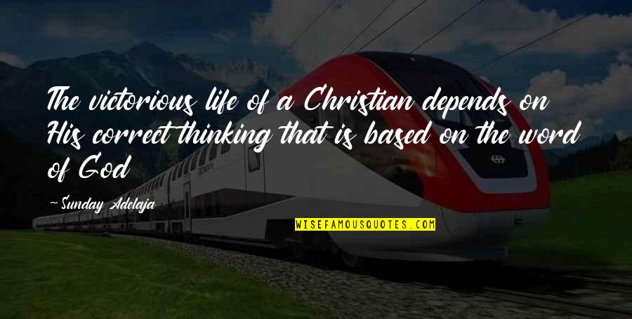 Yi Yecekler Boyama Sayfasi Quotes By Sunday Adelaja: The victorious life of a Christian depends on Yi Yecekler Boyama Sayfasi Quotes By Sunday Adelaja: The victorious life of a Christian depends on