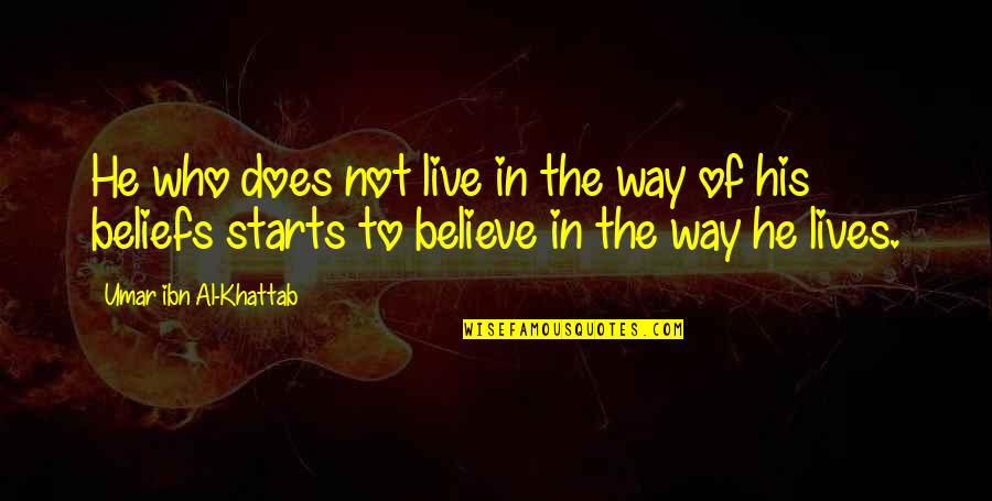 Yo Trane Quotes By Umar Ibn Al-Khattab: He who does not live in the way Yo Trane Quotes By Umar Ibn Al-Khattab: He who does not live in the way