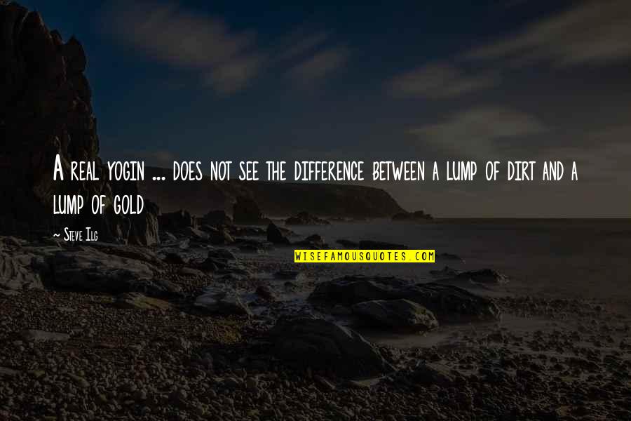 Yogin Quotes By Steve Ilg: A real yogin ... does not see the
